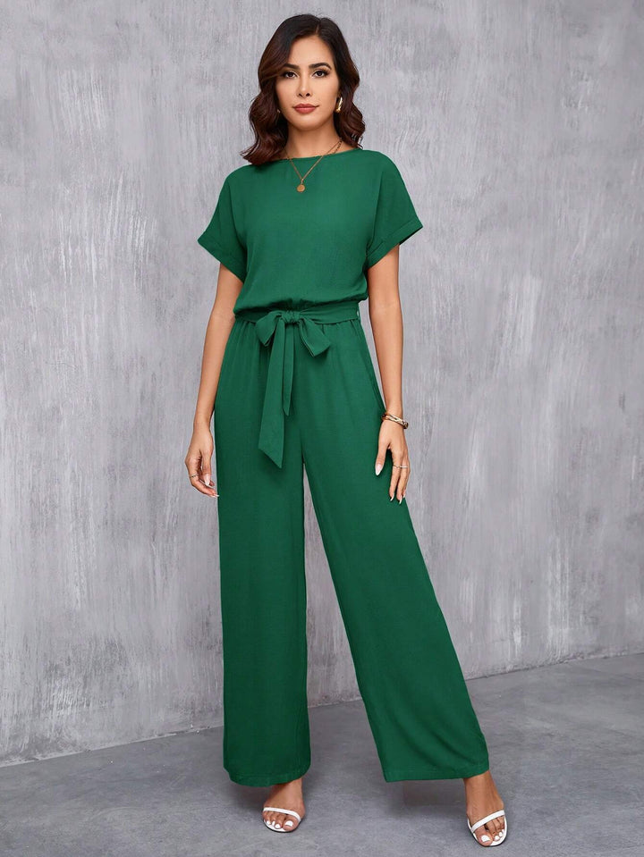 Mira - Eleganter Jumpsuit mit Gürtel