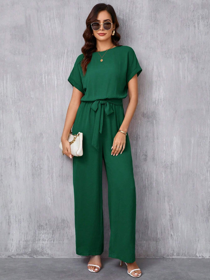 Mira - Eleganter Jumpsuit mit Gürtel