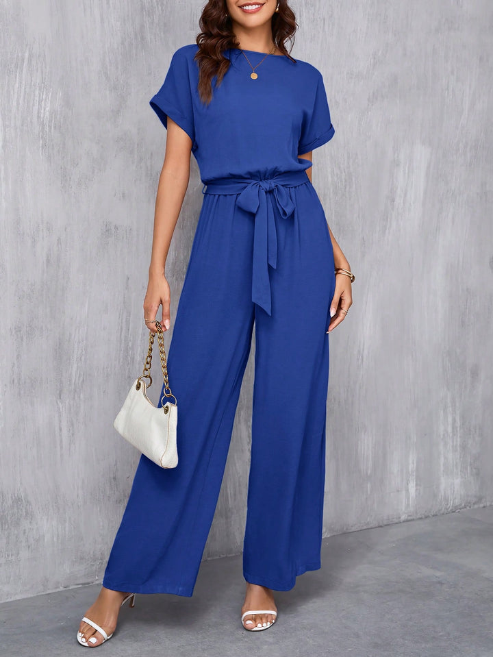 Mira - Eleganter Jumpsuit mit Gürtel
