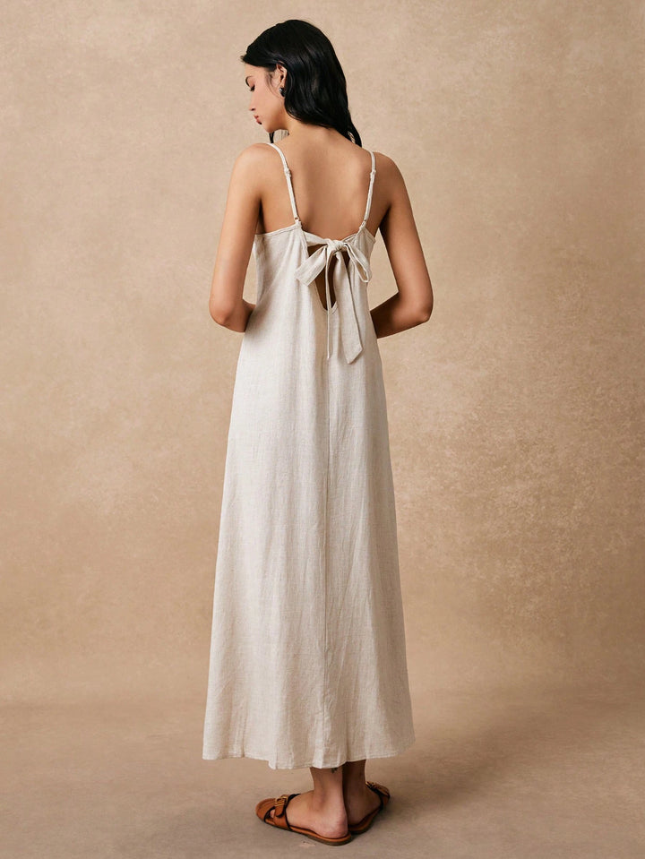 Clara - Rückenfreies Sommerkleid