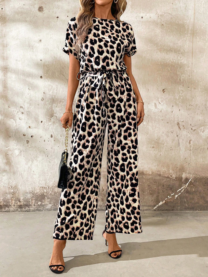 Mira - Eleganter Jumpsuit mit Gürtel