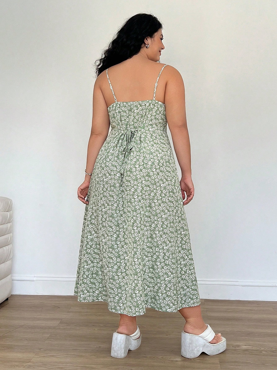 Theresa - Plus Size Trägerkleid Sommer