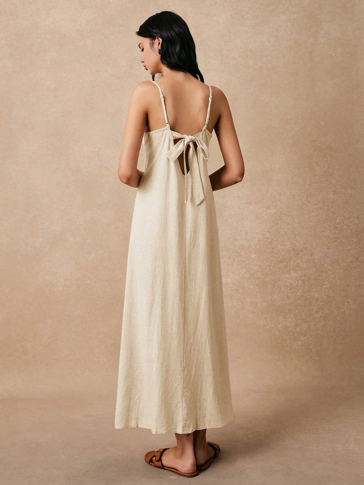 Clara - Rückenfreies Sommerkleid