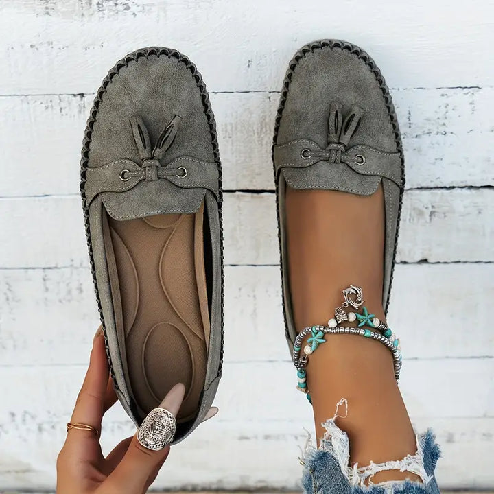Nicole – Klassische Loafer mit Schleife