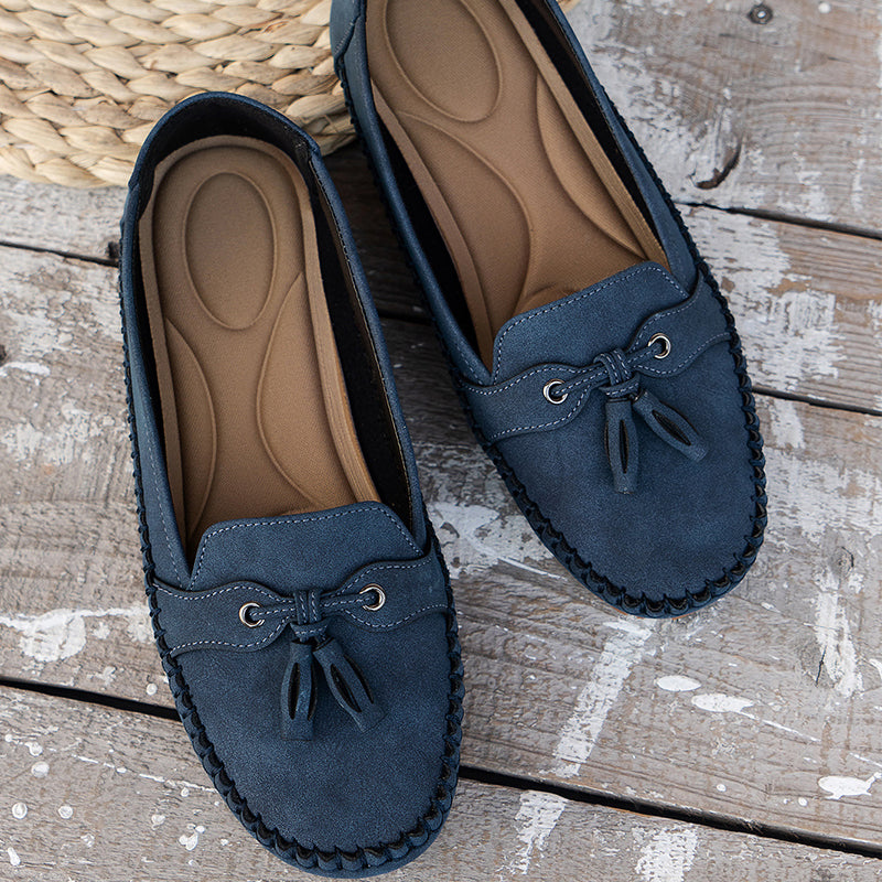 Nicole – Klassische Loafer mit Schleife