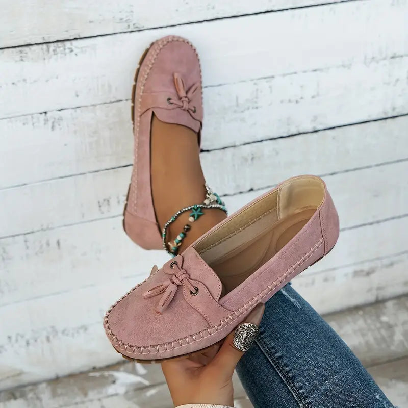 Nicole – Klassische Loafer mit Schleife