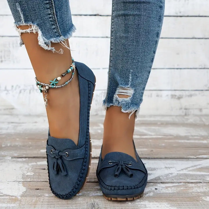 Nicole – Klassische Loafer mit Schleife