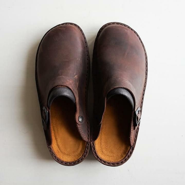 Heinrich - Klassische Lederclogs