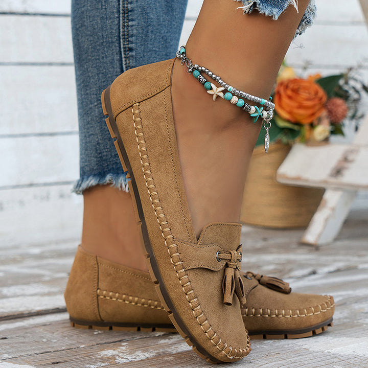 Nicole – Klassische Loafer mit Schleife