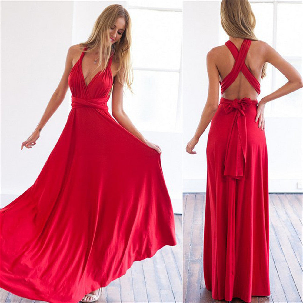 Eliana Elegantes Damen Wickelkleid