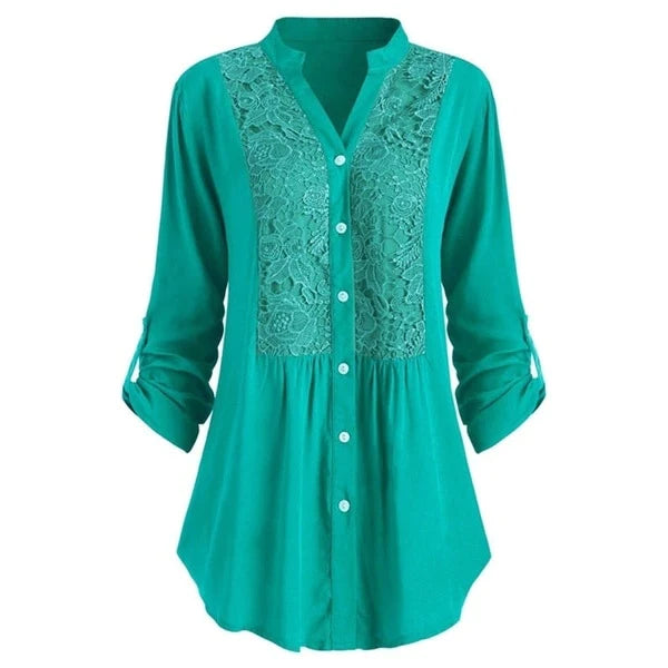 Tanja – Bluse mit Puffärmeln