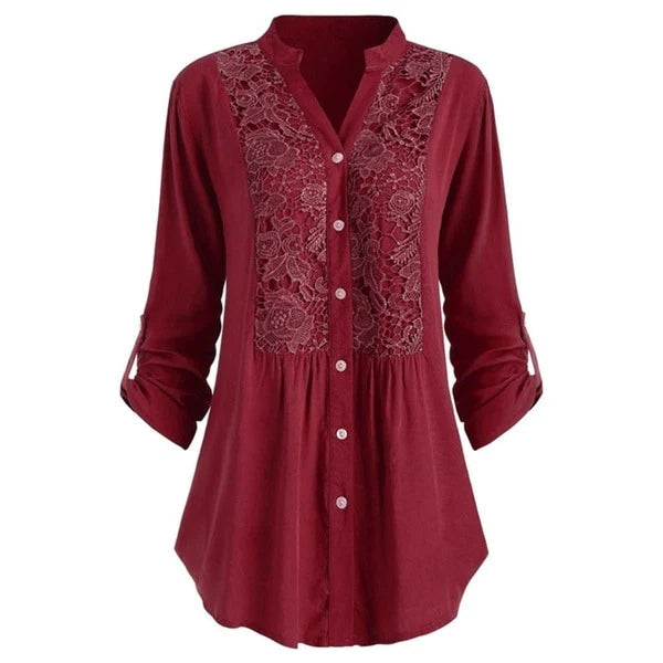 Tanja – Bluse mit Puffärmeln