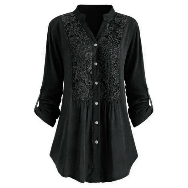 Tanja – Bluse mit Puffärmeln