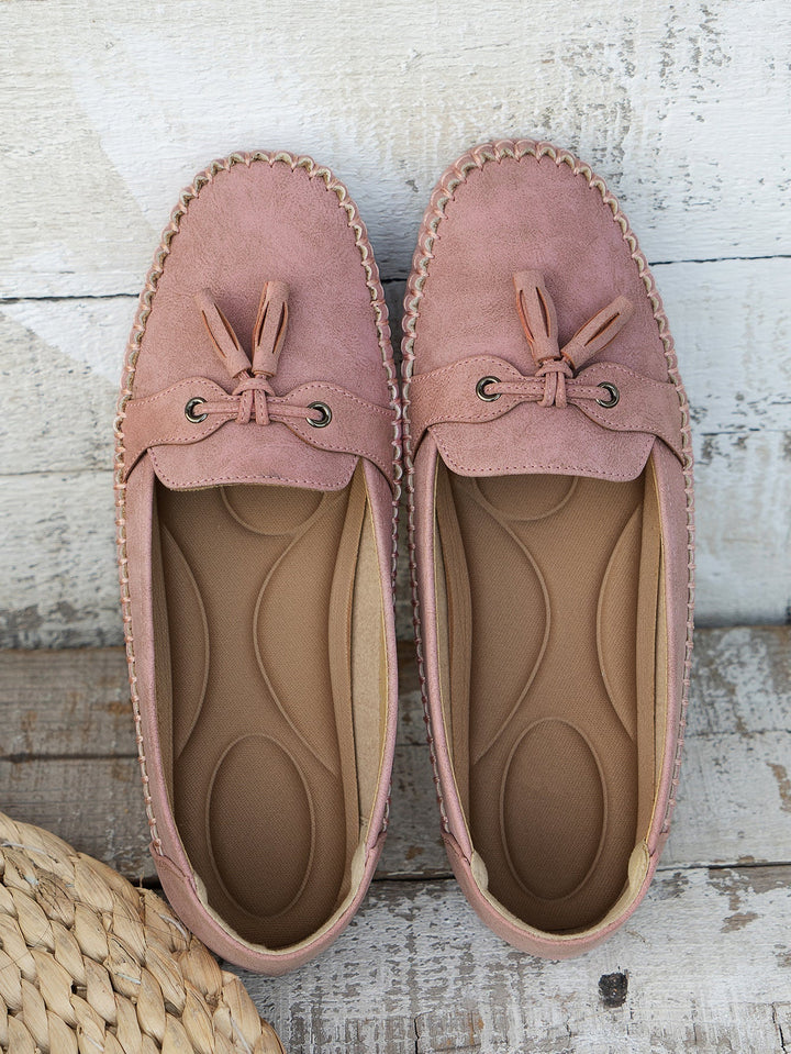 Nicole – Klassische Loafer mit Schleife