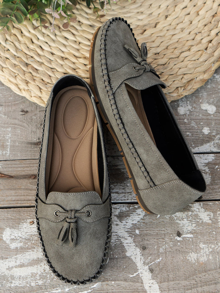 Nicole – Klassische Loafer mit Schleife