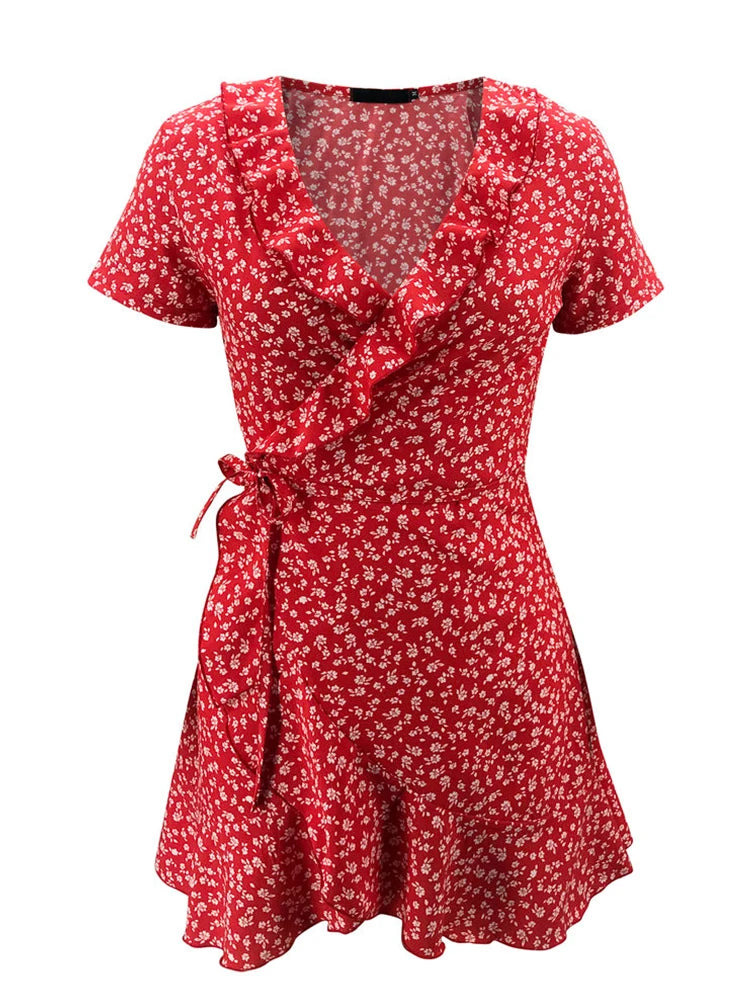 Friederike - Sommerliches Blumen Kleid