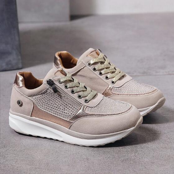 Heike - Atmungsaktive Sneakers mit Reißverschluss