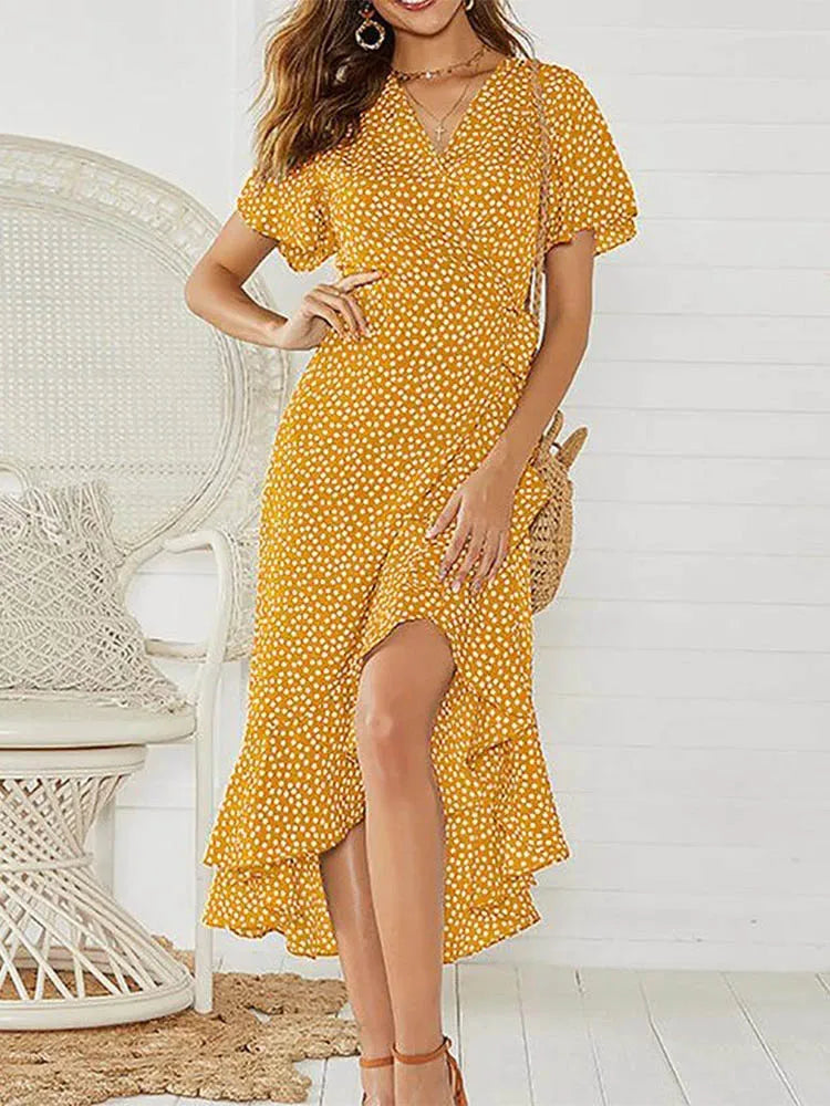 Clara – Sommerliches Maxikleid
