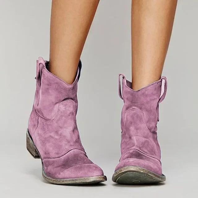 Anna - Vintage Cowboy Stiefeletten