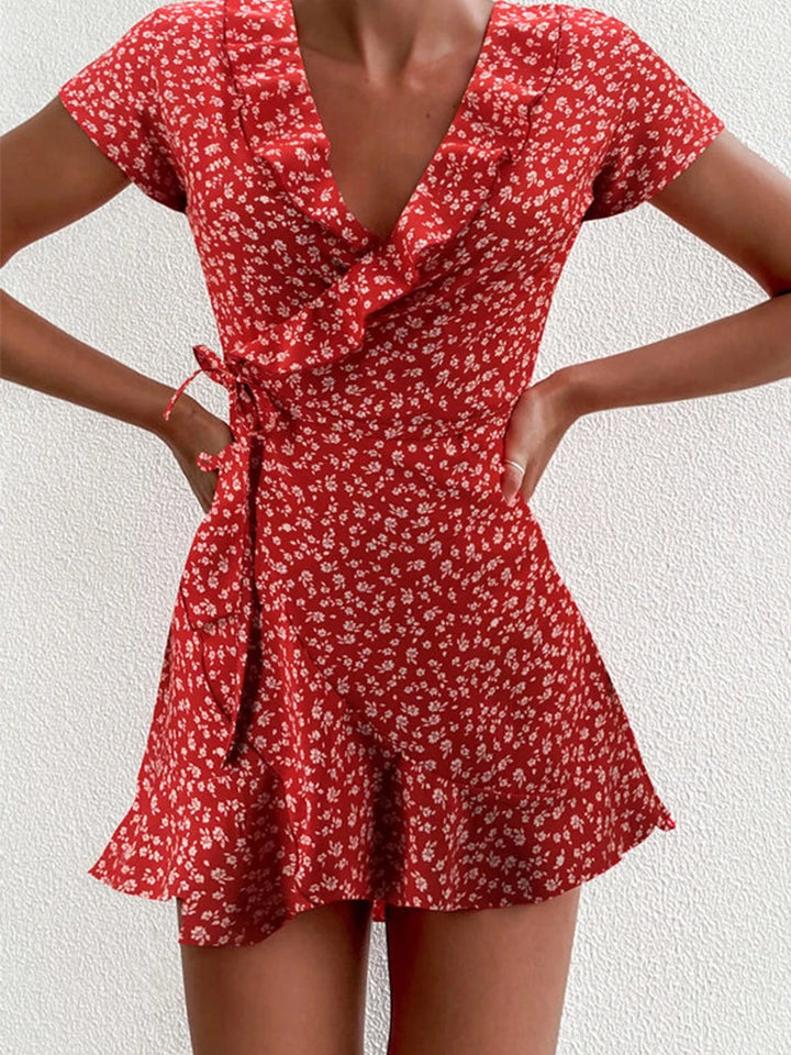 Friederike - Sommerliches Blumen Kleid
