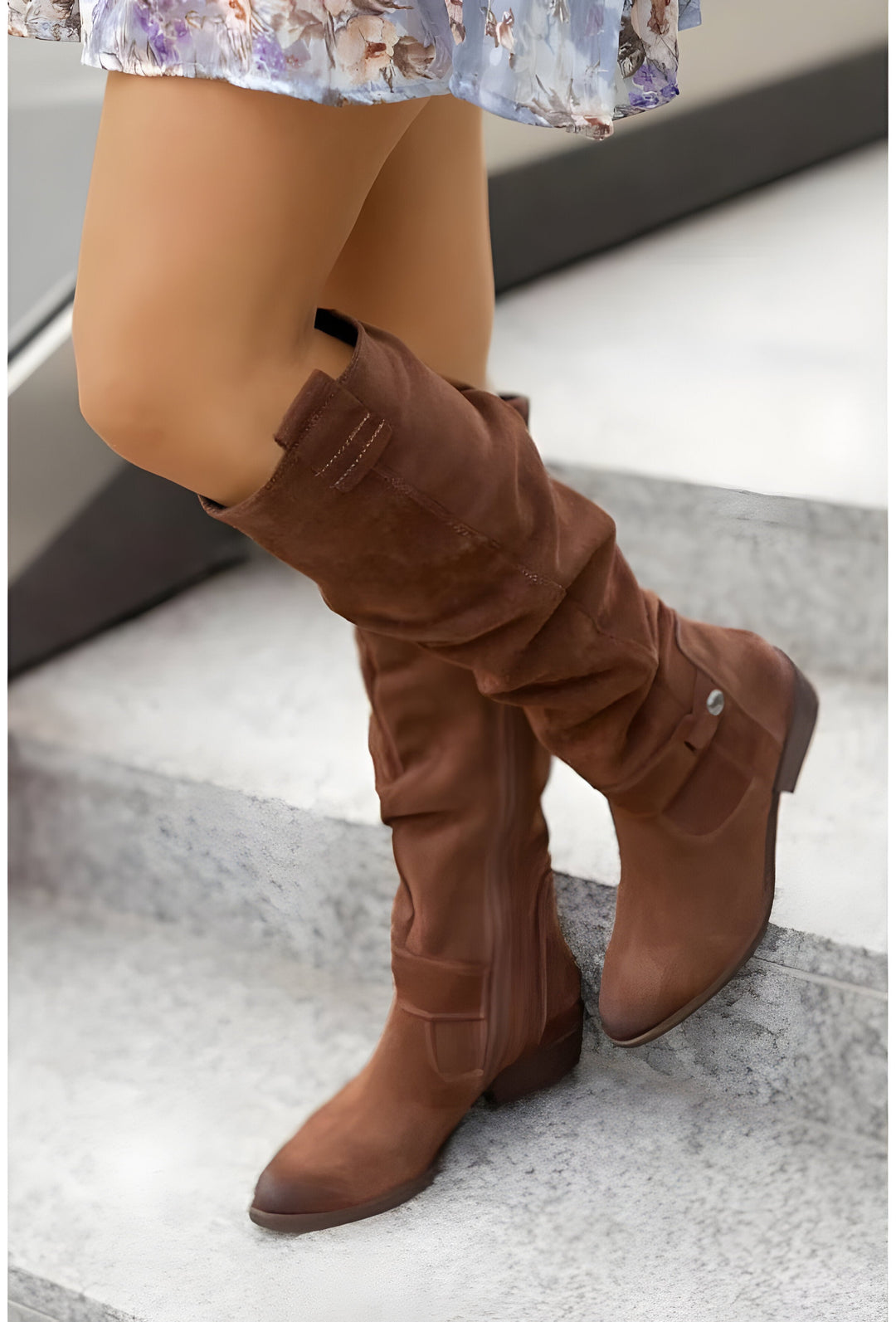 Friederike - Kniehohe Lederstiefel Damen