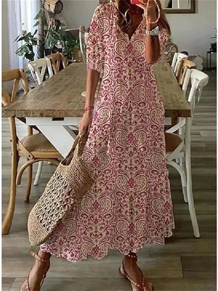 Hannelore - Luftiges Maxikleid Damen