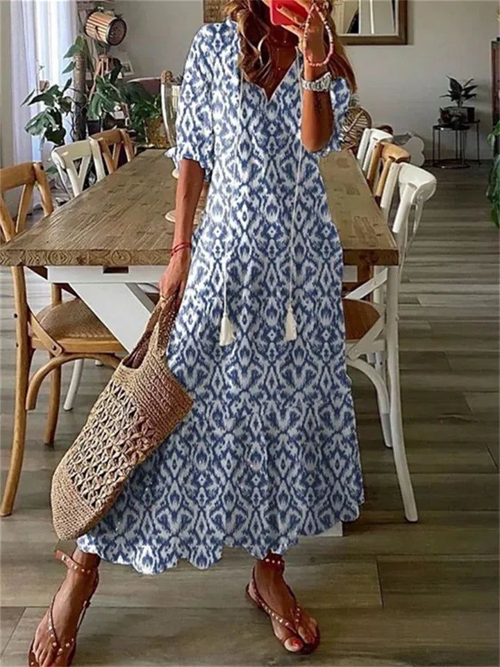 Hannelore - Luftiges Maxikleid Damen