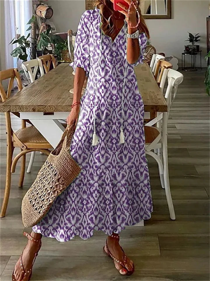 Hannelore - Luftiges Maxikleid Damen