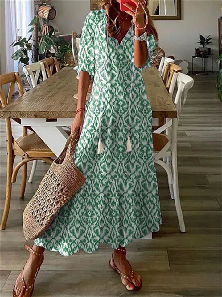 Hannelore - Luftiges Maxikleid Damen