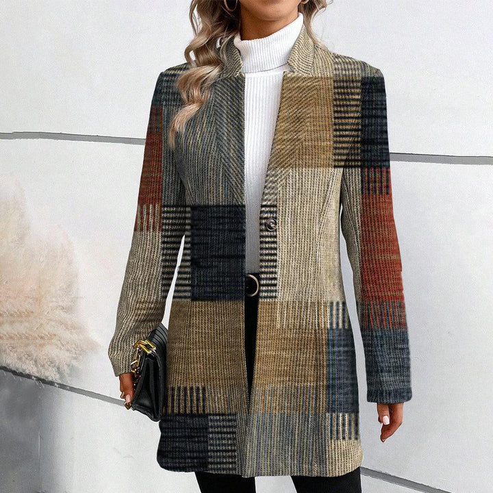 Marlene - Karierter Blazer für Damen
