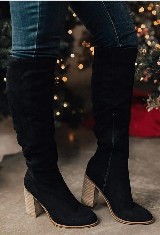Adele – Klassische Wildlederstiefeletten