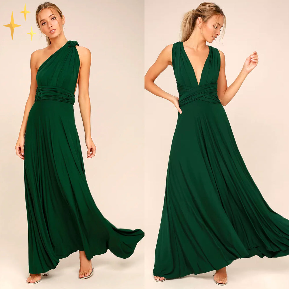 Eliana Elegantes Damen Wickelkleid