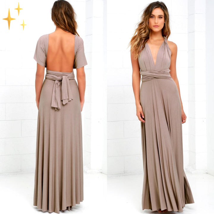 Eliana Elegantes Damen Wickelkleid