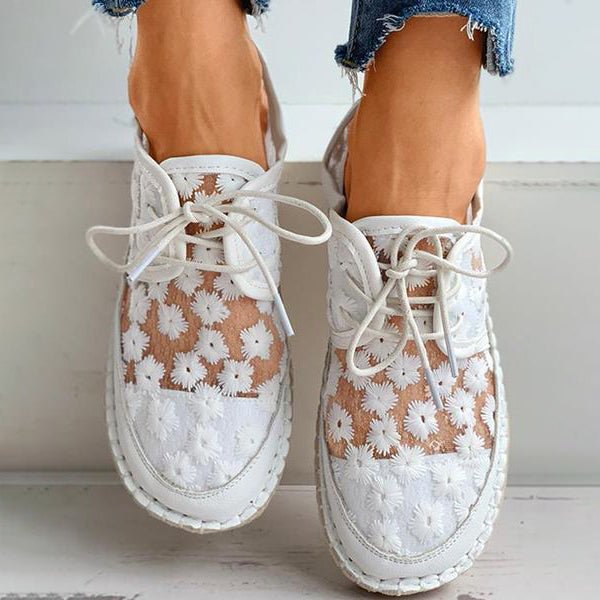 Stephanie - Eleganter Damenschuh mit Stickerei