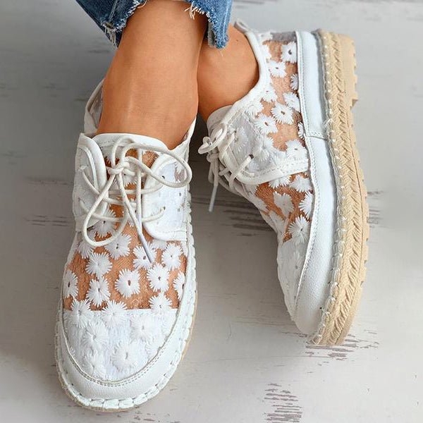 Stephanie - Eleganter Damenschuh mit Stickerei